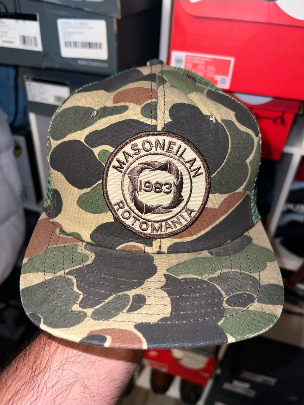 1983 Rotomania Camo Trucker SnapBack